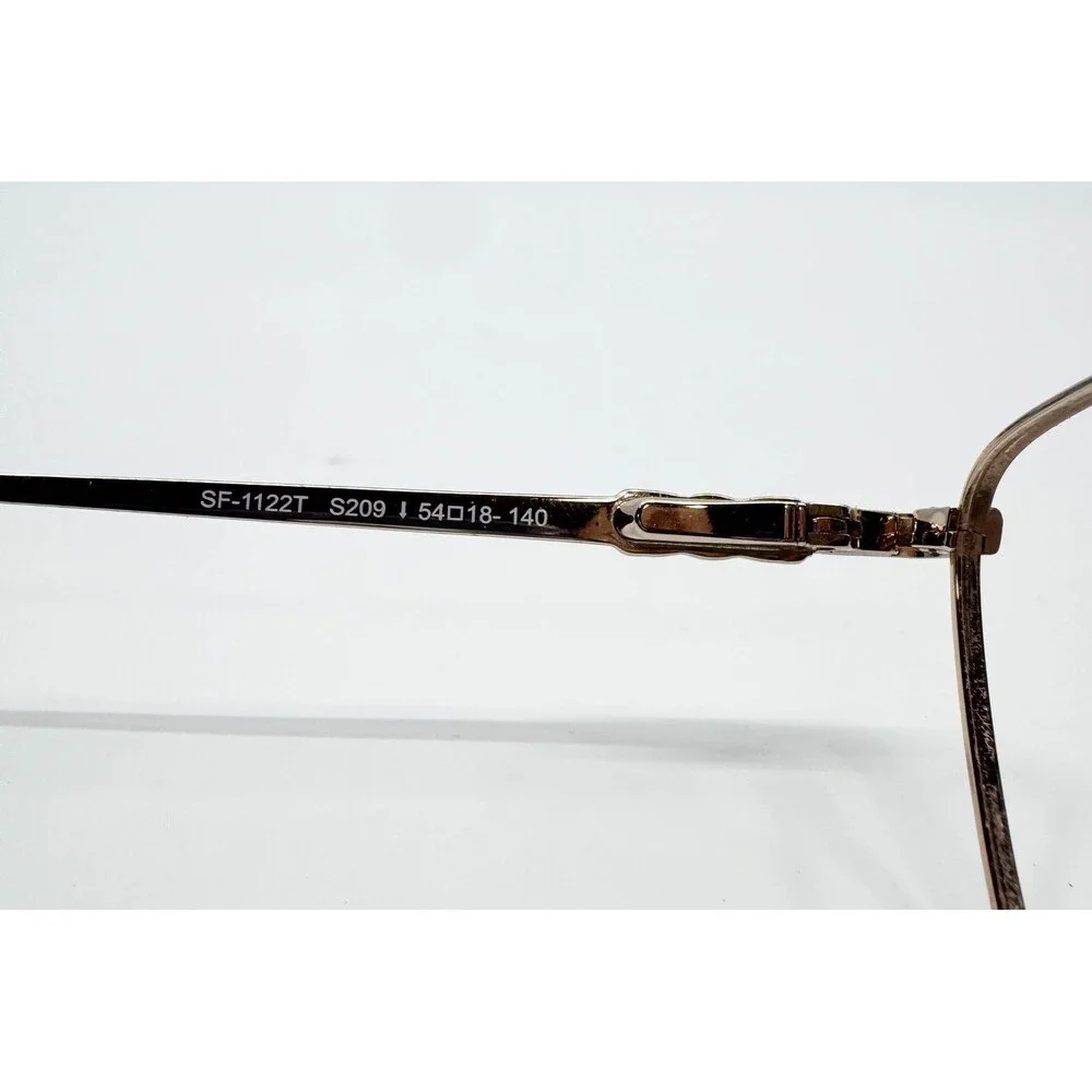 Superflex Eyeglass Frames Womens Rose Gold Titanium SF-1122T 54-18-140